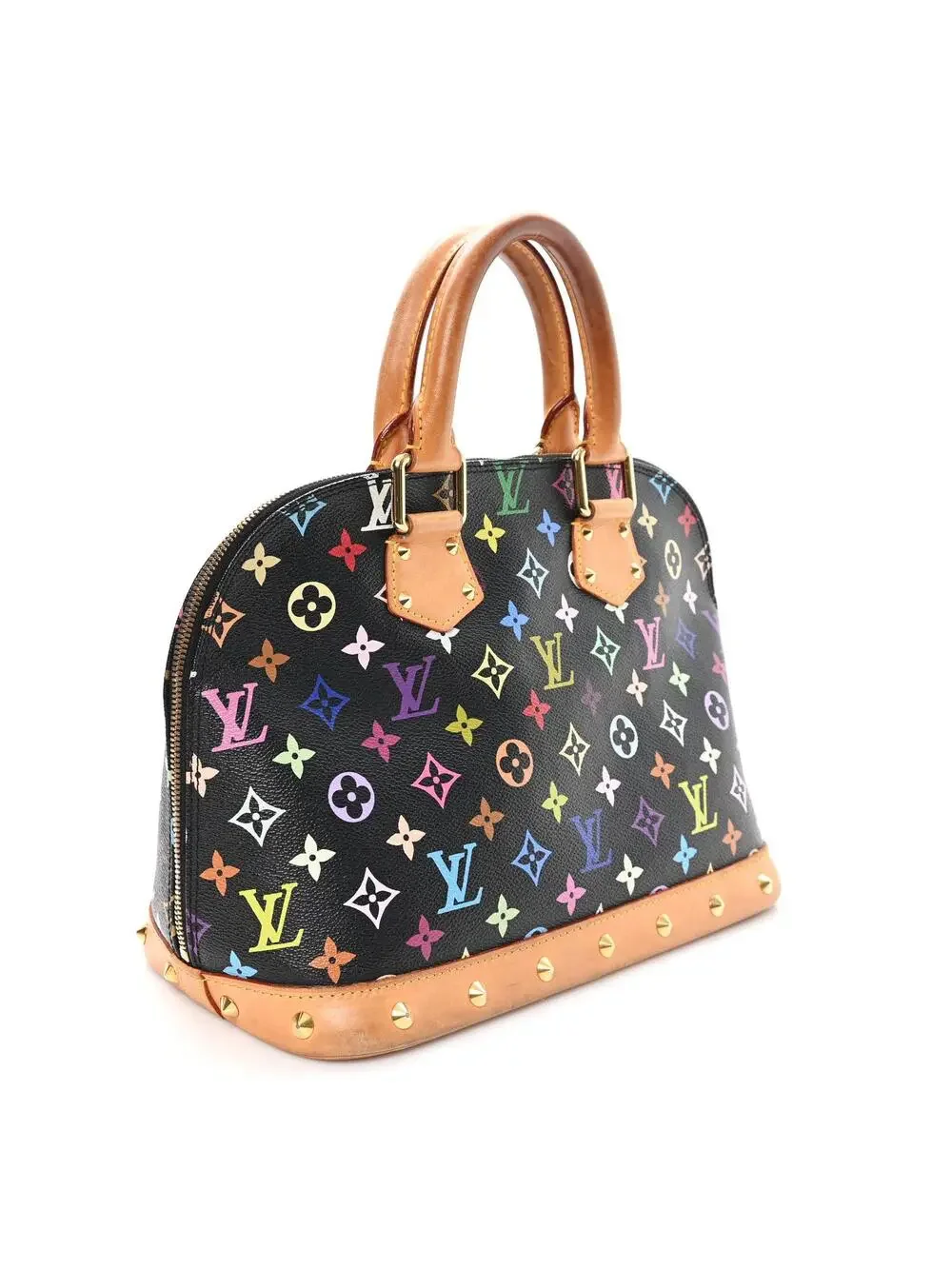 Louis Vuitton Multicolor Alma Black #322656L11B